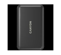 CANYON power bank PB-1001 10000 mAh PD 18W QC 3.0 Wireless 10W Black CNS-CPB1001B