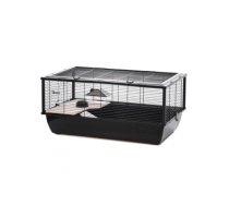 INTER-ZOO Bob + Wood black - cage for a hamster