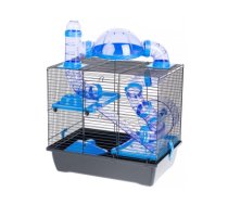 INTER-ZOO Rocky + Terrace blue - cage for a hamster