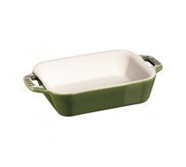 Staub Rectangular Ceramic Platter - 400 ml, Green