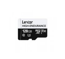 Lexar | Flash Memory Card | High-Endurance | 128 GB | microSDHC | Flash memory class UHS-I