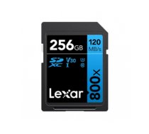 Lexar Memory Card | Professional 800x PRO | 256 GB | MicroSDXC | Flash memory class UHS-I