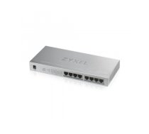 Zyxel GS1008HP Unmanaged Gigabit Ethernet (10/100/1000) Gray Power over Ethernet (PoE)