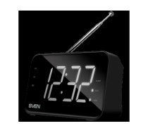 Speaker SVEN SRP-100, black (2W,FM,LED, built-in clock and alarm, battery) SV-020651