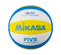 Mikasa SBV beach volleyball yellow-blue-white size 5