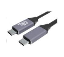 Gembird CCBP-USB4-CMCM240-1.5M Premium USB 4 Type-C charging and data cable, 40 Gbps, 240 W, 1.5m