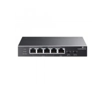 TP-LINK | 5-Port Gigabit Desktop Switch with 4-Port PoE | TL-SG1005P-PD | Unmanaged | Desktop/Wall mountable