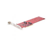 DUAL M.2 PCIE SSD ADAPTER CARD/TO DUAL NVME M.2 SSD