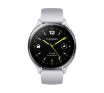 Xiaomi Watch 2 3.63 cm (1.43") AMOLED 46 mm Digital 466 x 466 pixels Touchscreen Silver Wi-Fi GPS (satellite)