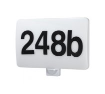 Maclean LED lamp, house number, dusk and motion sensor, dimmable, 20W, IP65, neutral color (4000K), 1600lm, MCE466 W