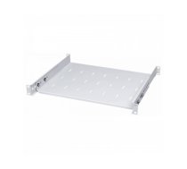 Rack Shelf Regulated 19" 1U  450mm  Gray