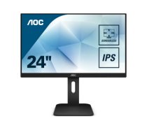 AOC Pro-line 24P1 computer monitor 60.5 cm (23.8") 1920 x 1080 pixels Full HD LED Flat Matt Black