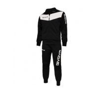 Givova Tuta Visa Tracksuit Black & White TR018 1003 XS