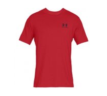 Under Armour Sportstyle Left Chest SS Men's T-Shirt Red 1326799 600 2XL