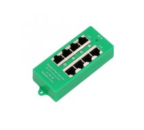 Extralink 4 Port | Gigabit PoE Injector | Active, 4 Gigabit 802.3at/af ports, Mode A