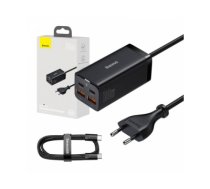 BASEUS GaN3 Pro Desktop Fast Charger 2U+2C 100W EU | Black