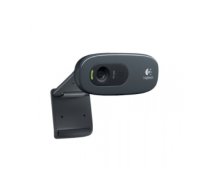 Logitech HD Webcam C270, Web camera colour, 1280 x 720, audio, USB 2.0 960-001063?/PACKAGE