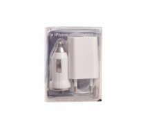 Set 3-in-1 IPHONE 3/4 (Car Charger, Travel Charger, USB Cable 30-pin)