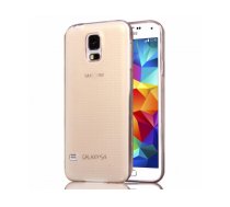 Back Case Ultra Slim 0,3mm Samsung I9600 G900F S5 GOLD