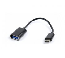 Gembird OTG USB Type C Male - USB Female 0.2m Black