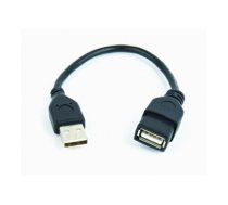 Gembird USB Male to USB Female 0.15m Black