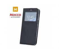 Mocco Smart Look Magnet Book Case Grāmatveida Maks Ar Lodziņu Telefonam Xiaomi Redmi Note 5 Pro / AI Dual Camera Melns