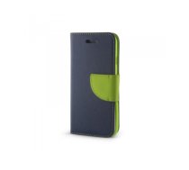 Mocco Smart Fancy Book Case Grāmatveida Maks Telefonam HTC U11 Zils / Zaļš