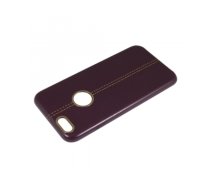 NOMAD Excellent Leather Back Case Aizmugurējais Apvalks Priekš Samsung J510 Galaxy J5 (2016) Ķiršu krāsā