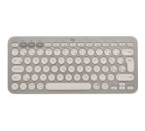 Logitech K380 Sand (US) klaviatūra