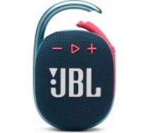 JBL Clip 4 Blue/ Coral Bezvadu skaļrunis