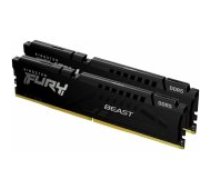 Kingston Fury Beast Black 2x32GB DDR5 6000MHz DIMM KF560C40BBK2-64 operatīvā atmiņa