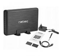 Natec External HDD Enclosure RHINO 3.5" Black NKZ-0448 aksesuārs