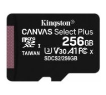 Kingston 256GB Canvas Select Plus micro SDXC UHS-I atmiņas karte
