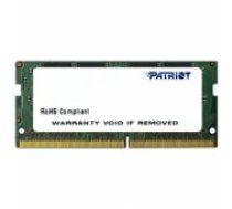 Patriot 16GB 2400MHz SO-DIMM DDR4 PSD416G24002S operatīvā atmiņa