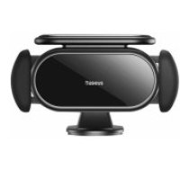 Baseus Steel Cannon Pro Solar Electric Car Phone Holder (SUGP010001) Black turētājs