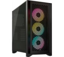 Corsair iCUE 4000D RGB Airflow Black datoru korpuss