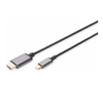 DIGITUS DA-70821 USB Type C to HDMI 1.8m aksesuārs