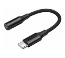 Ugreen 3.5mm mini jack to USB Type C headphone adapter 0.1m Black aksesuārs