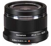 Olympus M.Zuiko Digital ED 25mm F/ 1.8 Black objektīvs