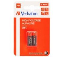 Verbatim High Voltage Alkaline A23 MN21 2pcs Baterijas