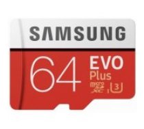 Samsung EVO PLUS microSD 64GB MB-MC64KA/ EU atmiņas karte