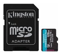 Kingston Canvas Go! Plus microSD 128 GB Class 10 SDCG3/ 128GB atmiņas karte