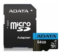 Adata SFADAMDG64U1C17/ 64GB Micro SDXC Сlass 10 atmiņas karte