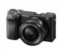 Sony Alpha ILCE-6400 + SELP 16-50mm Black hibrīdkamera