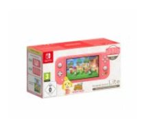 Nintendo Switch Lite Coral + Animal Crossing spēļu konsole