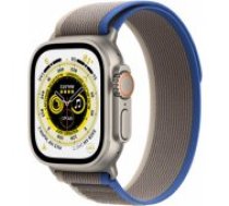 Apple Watch Ultra Cellular 49mm Titanium Case/ Blue/ Gray Trail Loop  S/ M viedā aproce