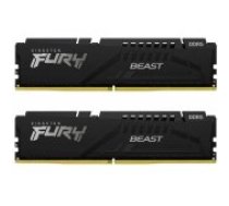 Kingston Fury Beast Black 2x16GB DDR5 6000MHz DIMM KF560C40BBK2-32 operatīvā atmiņa