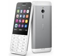Nokia 230 Dual SIM Silver mobilais telefons