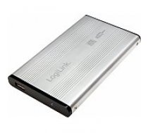 Logilink External HDD Enclosure 2,5®® SATA USB 2.0 Silver UA0041A aksesuārs
