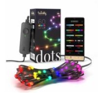 Twinkly Dots Smart LED Lights 60 RGB Multicolor 3m viedā lampa